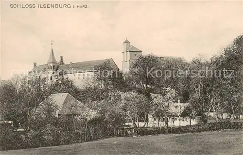 AK / Ansichtskarte 73816917 Ilsenburg_Harz Schloss Ilsenburg Ilsenburg Harz