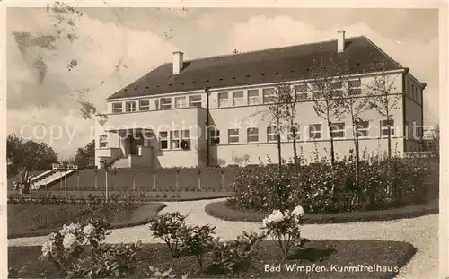 AK / Ansichtskarte  Bad_Wimpfen Kurmittelhaus Bad_Wimpfen