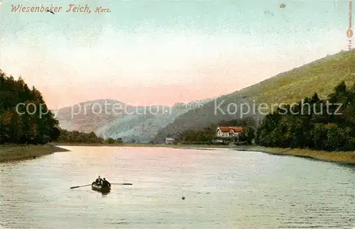 AK / Ansichtskarte  Wiesenbeker-Teich_Wiesenbecker-Teich_Bad_Lauterberg Panorama 