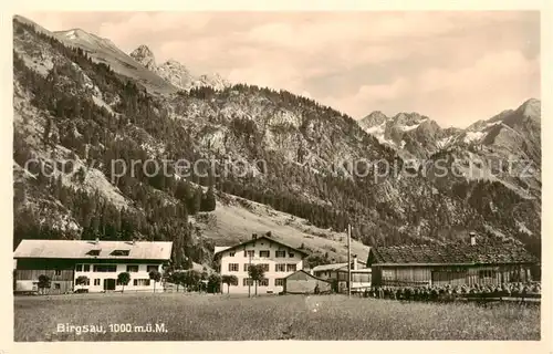 AK / Ansichtskarte  Birgsau_Oberstdorf Panorama 