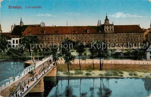 AK / Ansichtskarte 73816986 Breslau_Niederschlesien Universitaet Breslau_Niederschlesien