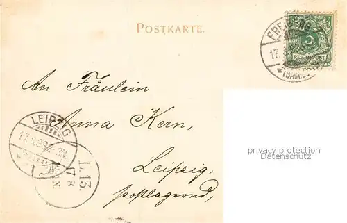 AK / Ansichtskarte  Freiberg__Sachsen Koenig-Albert-Park 