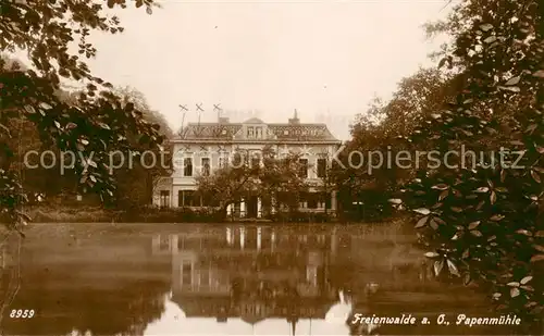 AK / Ansichtskarte  Bad_Freienwalde Papenmuehle Bad_Freienwalde