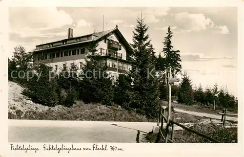 AK / Ansichtskarte 73817023 Fichtelberg_Oberwiesenthal_Erzgebirge Fichtelgebirgshaus am Fleckl 