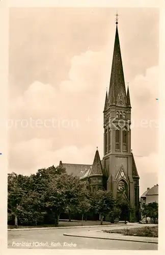 AK / Ansichtskarte  Frankfurt_Oder Katholische Kirche Frankfurt Oder