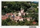 AK / Ansichtskarte Carona_Lago_di_Lugano_TI Ortsansicht mit Kirche 