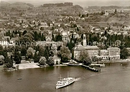 AK / Ansichtskarte  Bad_Schachen_Bodensee Faehre Hotel 