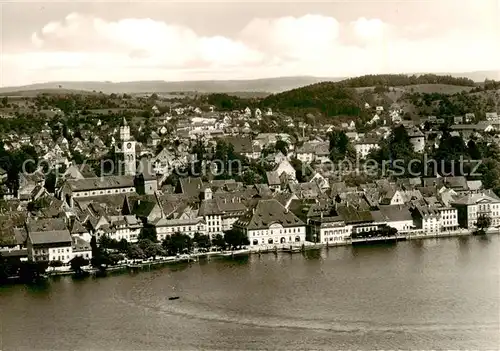 AK / Ansichtskarte 73817091 ueberlingen_Bodensee Fliegeraufnahme ueberlingen Bodensee