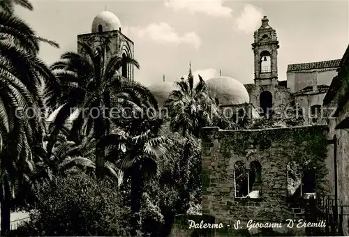 AK / Ansichtskarte  Palermo__Sicilia Chiesa di San Giovanni degli Eremiti 
