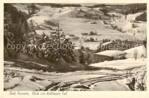 AK / Ansichtskarte  Bad_Reinerz_Duszniki-Zdrój_PL Blick ins Kohlauer Tal 