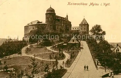 AK / Ansichtskarte  Mylau Kaiserschloss Mylau