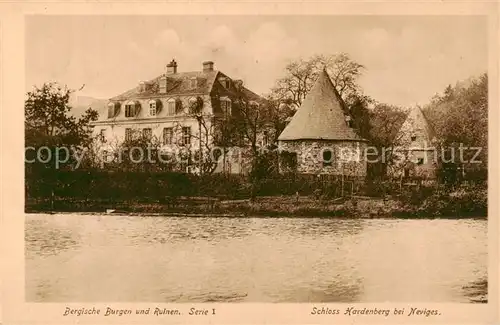 AK / Ansichtskarte  Neviges_Velbert Schloss Hardenberg Neviges Velbert