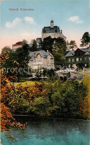 AK / Ansichtskarte 73817160 Schloss_Kriebstein_Sachsen Motiv 