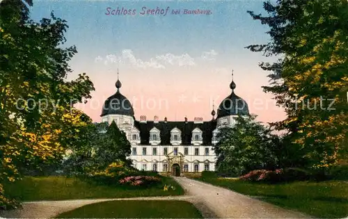 AK / Ansichtskarte 73817173 Bamberg Schloss Seehof Bamberg