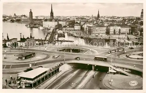 AK / Ansichtskarte  Stockholm Slussen Stockholm