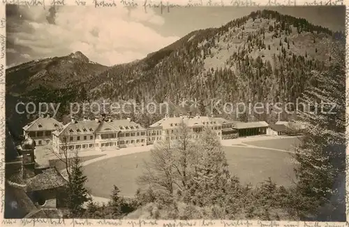 AK / Ansichtskarte  Wildbad_Kreuth Kurhotel und Kurhaus Wildbad_Kreuth