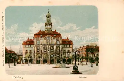 AK / Ansichtskarte  Lueneburg Rathaus Lueneburg