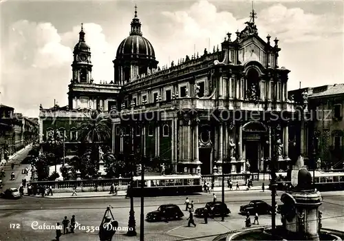 AK / Ansichtskarte  Catania_Sicilia_IT Piazza Duomo 