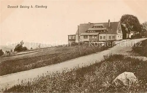 AK / Ansichtskarte 73817239 Altenberg__Osterzgebirge Vorwerk Geising 