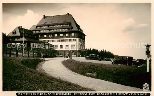 AK / Ansichtskarte 73817248 Altenberg__Osterzgebirge Berghof Raupennest 