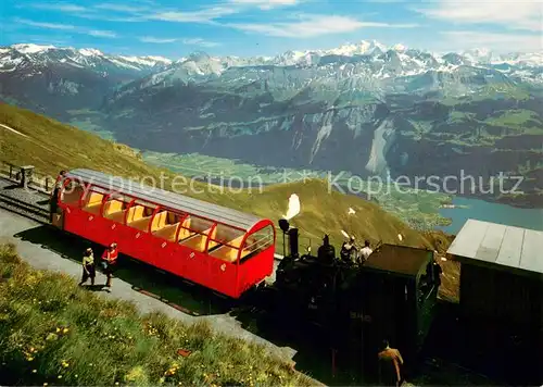 AK / Ansichtskarte  Bergbahn Brienzer Rothornbahn Berner Oberland Bergbahn