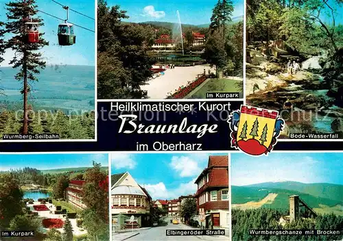 AK / Ansichtskarte 73817287 Seilbahn_Cable-Car_Telepherique Braunlage im Oberharz  