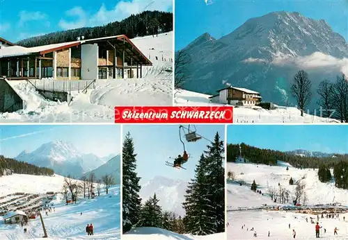 AK / Ansichtskarte  Sessellift_Chairlift_Telesiege Schwarzeck Ramsau  