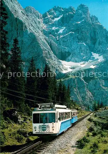 AK / Ansichtskarte  Zahnradbahn Zugspitze  