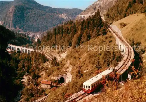 AK / Ansichtskarte  Eisenbahn Images de Franche Comte Morez Les Viaducs Eisenbahn