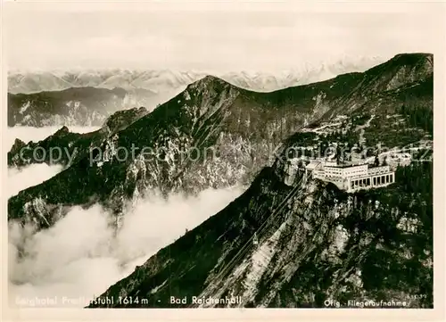 AK / Ansichtskarte  Seilbahn_Cable-Car_Telepherique Berghotel Predigtstuhl Bad Reichenhall 