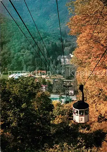 AK / Ansichtskarte  Seilbahn_Cable-Car_Telepherique Bad Harzburg Bergbahn Zum Burgberg 