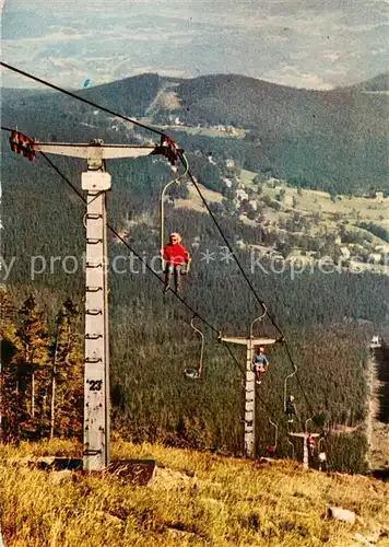 AK / Ansichtskarte  Sessellift_Chairlift_Telesiege Karkonosze 