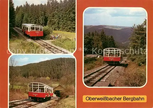 AK / Ansichtskarte 73817320 Bergbahn Oberweissbacher Bergbahn Bergbahn