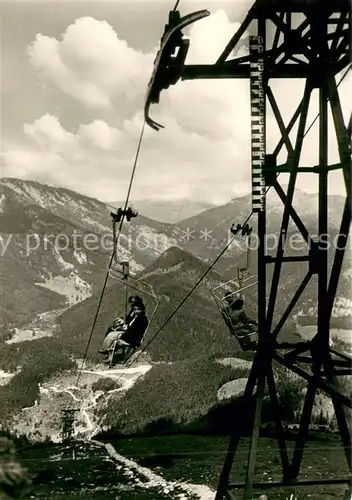 AK / Ansichtskarte  Sessellift_Chairlift_Telesiege Nizke Tatry Jasna  