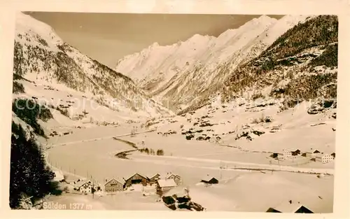 AK / Ansichtskarte  Soelden_oetztal_AT Panorama 