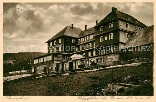 AK / Ansichtskarte  Riesengebirge_Schlesischer_Teil Niederschlesische Baude 