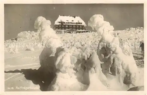 AK / Ansichtskarte 73817409 Schreiberhau_Szklarska_Poreba_Riesengebirge_PL Reiftraegerbaude 