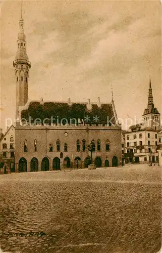 AK / Ansichtskarte  Reval_Tallinn_Estonia Rathaus 