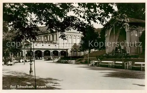 AK / Ansichtskarte  Bad_Schwalbach Kurpark Bad_Schwalbach