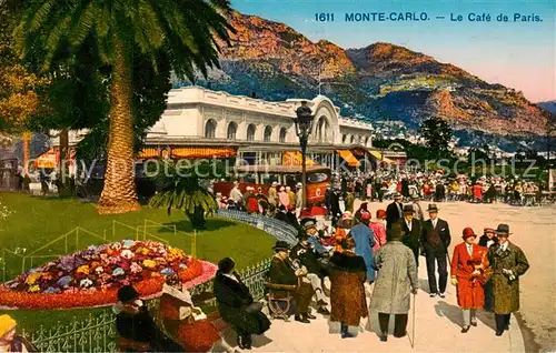 AK / Ansichtskarte 73817452 Monte-Carlo_Monaco Le Cafe de Paris 