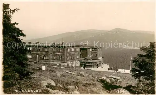 AK / Ansichtskarte  Riesengebirge_Schlesischer_Teil Peterbaude 