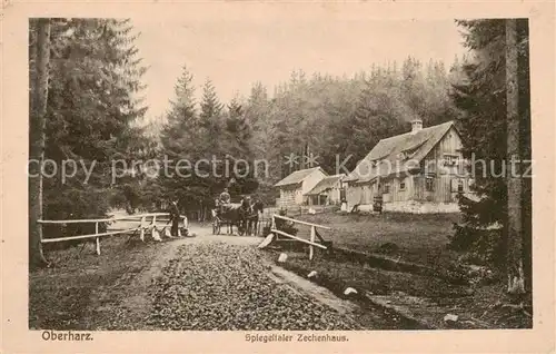 AK / Ansichtskarte  Spiegeltal_Wildemann_Harz Spiegeltaler Zechenhaus 