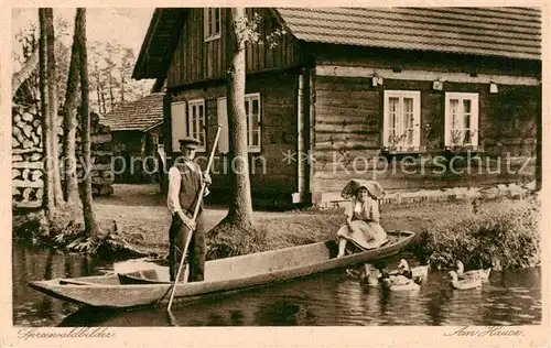 AK / Ansichtskarte 73817517 Spreewald_Region Am Hause 