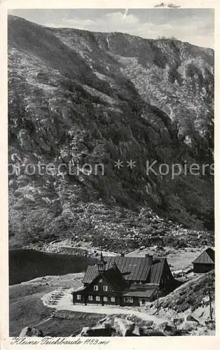 AK / Ansichtskarte  Riesengebirge_Schlesischer_Teil Kleine Teichbaude 