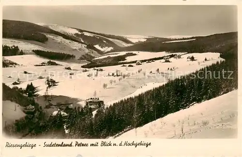 AK / Ansichtskarte  Petzer_Riesengebirge_CZ Panorama 