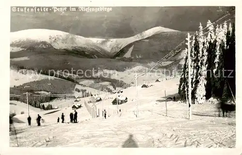 AK / Ansichtskarte 73817553 Petzer_Riesengebirge_CZ Winterpanorama 