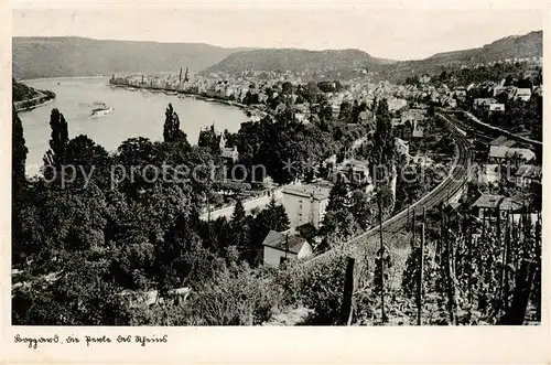 AK / Ansichtskarte  Boppard_Rhein Panorama Boppard Rhein