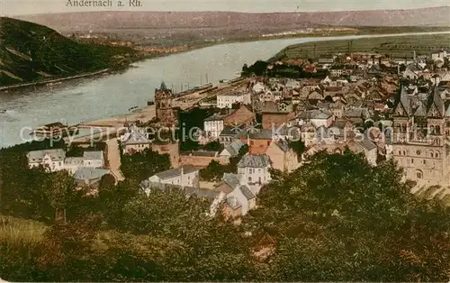 AK / Ansichtskarte  Andernach_Rhein Panorama Andernach Rhein