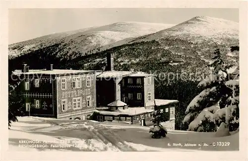 AK / Ansichtskarte  Riesengebirge_Schlesischer_Teil Peterbaude 