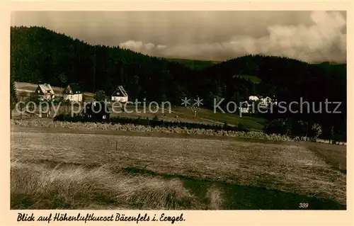 AK / Ansichtskarte 73817598 Baerenfels_Erzgebirge_Altenberg Panorama 